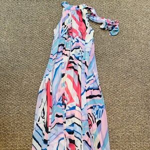 Entro Halter Maxi Dress Sz Large